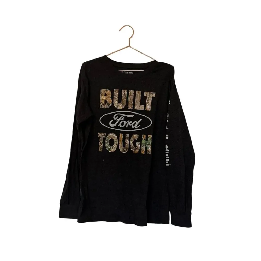 Realtree FORD Black Long Sleeve Shirt